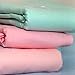 PAIR OF PILLOW CASES SET 65CMX65CM-DUSKY PINK