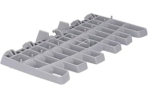 RYELDOM - Supporto basculante del cestello superiore per lavastoviglie compatibile con Ariston, Hotpoint compatibile con Indesit, compatibile con Whirlpoool C00304796