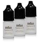 3x Braun Appliance Oil for shear units / blades
