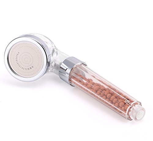 Vicloon Filtration Handbrause Duschkopf Hochdruck-Wasser-Einsparung Lonenfilter für Trockene Haut und Haare - 6