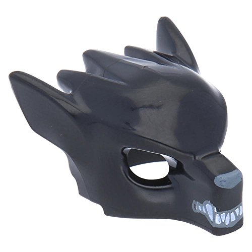 Preisvergleich Produktbild LEGO® Figuren, Kopfbedeckung Maske Wolf mit Reißzähnen