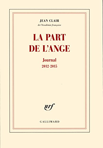 Download La part de l'ange: Journal 2012-2015