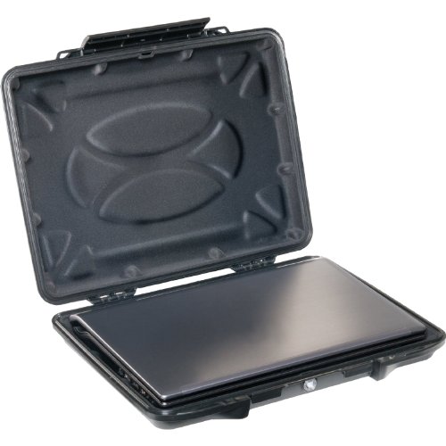 PELI Laptop Hardback Case Mod. 1085 schwarz mit Schaumstoff