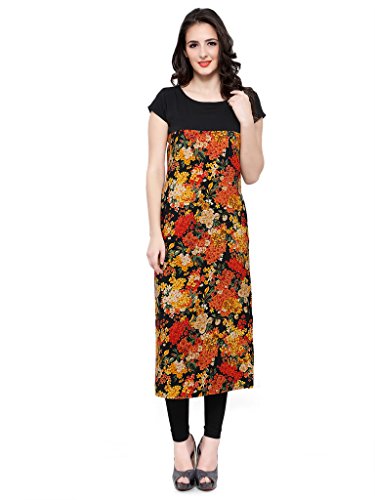 Vaamsi Crepe Digital Printed Kurti(VPK1251_Muti-Coloured_Free Size) RS.325 (77.00% Off) - Amazon