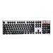Produktbild Tellaboull for 104 Schlüssel Punk Keycap ABS Runde Vintage Keycap Transparente DIY Knopfkappe für 104 Schlüssel oder 87 Tasten mechanische Tastatur