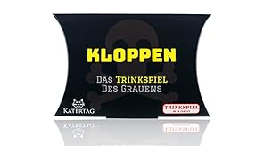 Kloppen - Das Trinkspiel des Grauens, Das actiongeladene Reaktionsspiel für Erwachsene ab 18 Jahren, lustiges Partyspiel Karten-Spiel / Katertag Trinkspiele