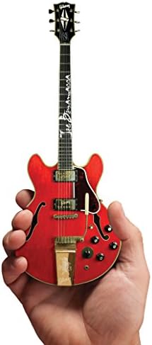 Iconic Concepts 1M-B08-5017 Joe Bonamassa Licensed Mini Guitar Replica 1972 Freddie King Es-355 Cherry