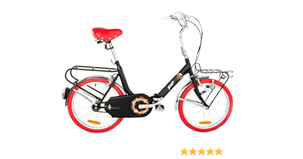 iVel Graziella Style Bici 20 Garage Nero Opaco Pieghevole Custom Vintage :  Amazon.it: Sport e tempo libero