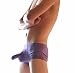 Produktbild Boxershorts Unterhosen Herren Boxer Basic Unterwäsche Männer Unterhose Pants Retroshorts Baumwolle Shorts Sports Boxer Shortboxer Unterwäsche LMMVP (L, Lila)