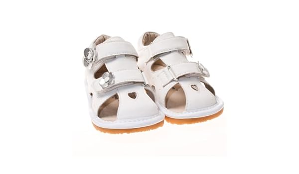 girls white sandals size 4