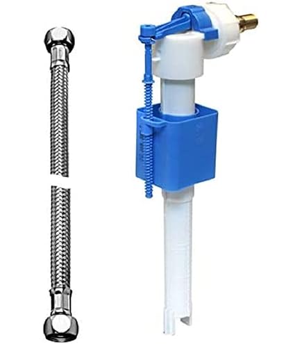 TECE drain valve A2 for toilet flush (for standard sinks, with valve seat, throttle set and control lever) 9820223, multicoloured, Multicolor
