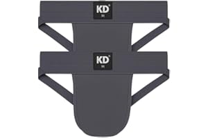 KD Willmax Organic Cotton Jockstrap Gym Supporter – 3” Waistband, Soft & Durable