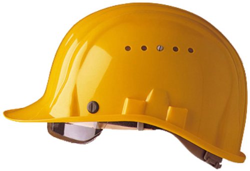 Schuberth Bauschutzhelm BAUMEISTER 80/6 - EN397 - gelb