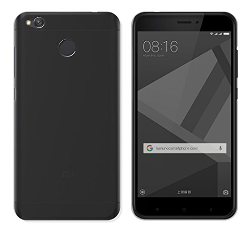 FUNDA de GEL TPU para XIAOMI REDMI 4X COLOR NEGRA