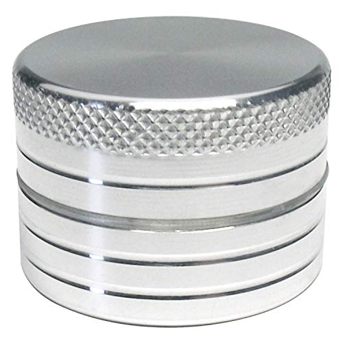 Dipse CNC Aluminium Grinder Various Sizes & Colours 30mm Silber / Silber