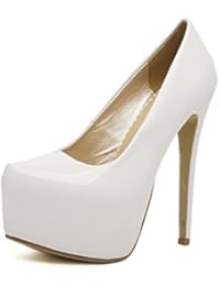 Ochenta Modernos 16.5CM Zapatos de Tacón de Aguja con Plataforma