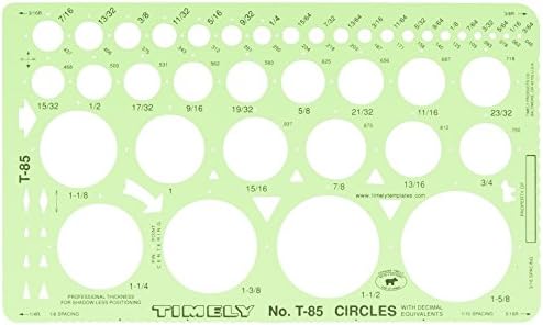Timely - Circle Template - 85T
