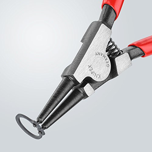 Knipex 46 11 A1 Sicherungsringzange 140 mm für Außenringe auf Wellen - 4