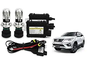 RS Enterprises Cars Fortuner H4 - HID Conversion Light Kit ( 2 HID Light , 2 Blaster , Wiring ) Vehicle HID Kit for Car Headlight