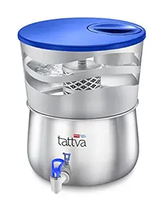 Prestige TTK Tattva 1.0 Steel Water Purifier (Blue, 16-L)