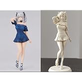 Anime Girl Figure - boyanabilir biblo Detaylı Tasarım Estetik Anime Kız Fig&uuml;r&uuml; - Koleksiyonluk Biblo, Oyuncu Masası Aksesuarı