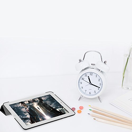 JETech Gold Slim-Fit Folio iPad Case Hülle Tasche Schutzhülle Etui für Apple the New iPad 4 / iPad 4 / iPad 2 mit Multi Ständer Auto Sleep Wake up Funktion (Schwarz) - 7