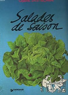 jaquette livre Salades de saison