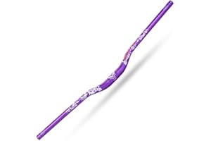 ESOYL HONSUN Guidon de vélo de route guidon de vélo de montagne 31,8 mm guidon de vélo de montagne 720 mm/780 mm XC guidon de vélo (couleur : coloré) (violet (780 mm))