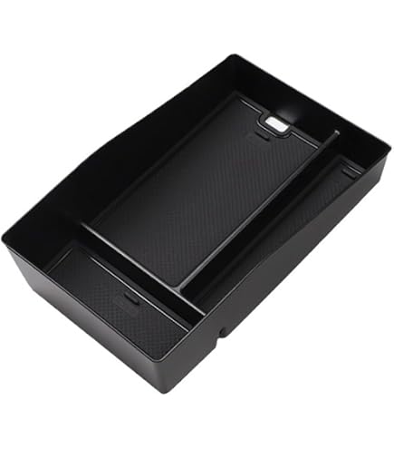 Vassoio Organizer Per Console Centrale Auto – In ABS Nero Per BMW Serie 5 (E39), 7 (E38/E65/E66), X5 (E53) 2000-2008