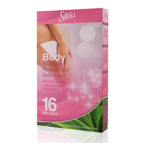 Silkia Body Wax Strips - Pack of 16