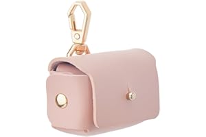 SUPERFINDINGS Rosa Hund Ringträger Ringhalter Leder Hochzeitsringkissen Schachtel Für Haustier Ringträger Kissen Für Hundehalsband Hochzeitsringbeutel Geschenk Für Hochzeitszubehör