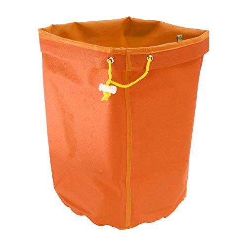 MYAMIA5 Gallon Filter Hash Bag Ice Bubble Herbal Plant Extractor With Pressing Mesh Screen-Orange