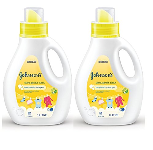Johnson's Baby Laundry Detergent - Ultra Gentle Clean (1L x 2pcs) 2000ml