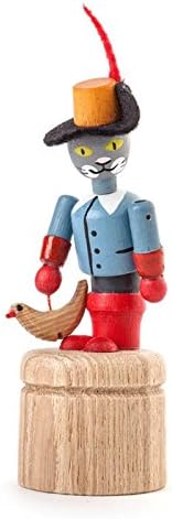 Dregeno Erzgebirge - Miniature Wackelfigur Gestiefelter Hangover Sorted