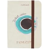 Scrikss I Love Coffee Notelook &Ccedil;izgili Defter A6