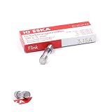 Tamaño: 5 x 20 mm 10 x Fusible rápido (F) en vidrio 3.15 A/250 VAC 5 x 20 mm