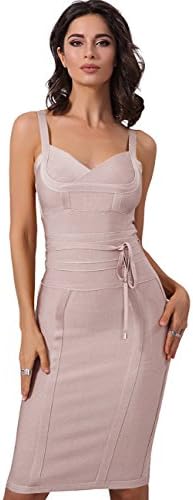 Adyce Club-Dress-Sexy Pretty Night Party Dress Elegant Wrap Midi Bodycon Evening Nightdress M