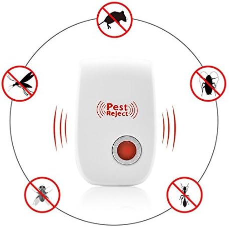Accessoriesm Store Ultrasonic Pest Repeller - Anti Mosquito Ultrasonic Pest Reject Electronic Magnetic Repeller Insect Killer