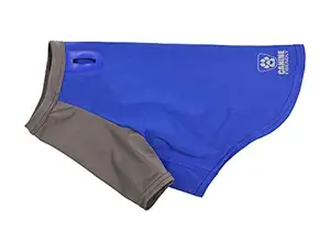 Canine Friendly 66702008 Solis UV Sun Protection Coverup Dog Shirt, X-Small, Electric Blue/Charcoal