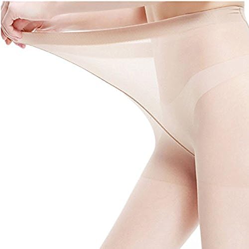 Sumday NEW Upgraded Super Elastic Magical Tight Silk Stocking Skinny Leg Sexy Pantyhose (Beige)