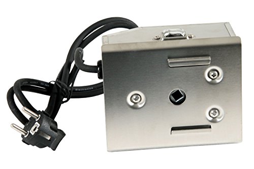 Edelstahlmotor für Grillspieß, Rotisserie und mehr, 2 U/m (Umdrehungen pro Minute) – 50 Hz – 4 Watt - 2