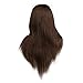 Hair Training Head Cosmetology Hairdressing, CoastaCloud Practice Training Hair Mannequin Manikin Dolls Head with Table Clamp