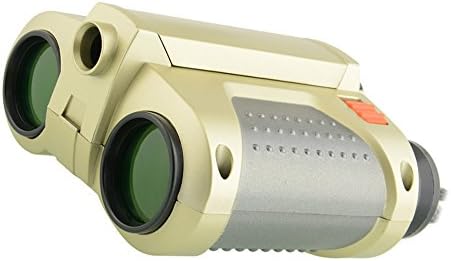 Lanlan 4x30 Night Binoculars with Pop-up LED Spotlight Plastic Night Vision Telescope Gift for Kids