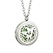 Produktbild JAOYU ätherisches Öl Diffusor Medaillon Halskette für Männer Aromatherapie Tier Schmuck Edelstahl Charms Medaillons - Teen Mädchen Jungen Geschenke