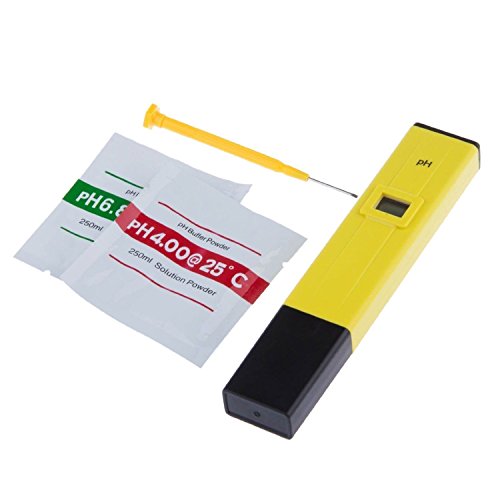 Hohe Genauigkeit Digital Pocket Größe pH-Meter Prüfvorrichtung für Trinkwasser + Tragbar Digital TDS Messer Wassertester Meter für Aquarium Pool Hydroponic, Schwimmbäder, 0-9990ppm, 2 in 1 - 4