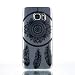 Produktbild Samsung Galaxy S7 Hülle, HFSHOP Durchsichtig Schutzhülle Silikon TPU Durchsichtig Transparent kratzfeste stoßdämpfende Handy Hülle Abdeckung Schutz für Samsung Galaxy S7 - Henna Catcher Ethnic Tribal, Schwarz