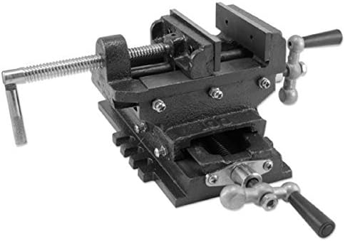 4 Cross Drill Press Vise Slide Metal Milling 2 Way X-Y Clamp Machine Heavy Duty by Clamps