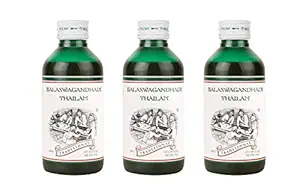 Kairali Balaswagandhadi Thailam (200 ml) - Pack of 3