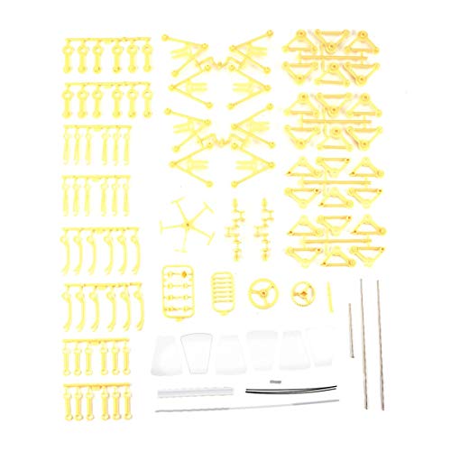 Preisvergleich Produktbild Wind angetriebene mechanische DIY Walking Walker Strandbeest Modell Kits Neuheit Spielzeug für Kinder 3D Intelligenz Training Jigsaw Puzzle