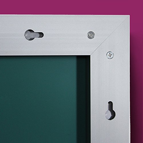 Badspiegel mit LED-Beleuchtung und Aluminiumrahmen – Belle M404L4 – (Breite x Höhe [cm]) 120 x 80 - 3